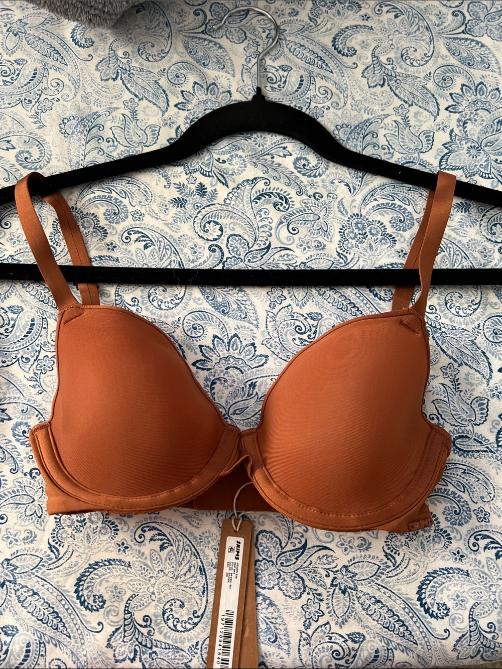 SKIMS Weightless Demi Bra in Bronze, 30 D